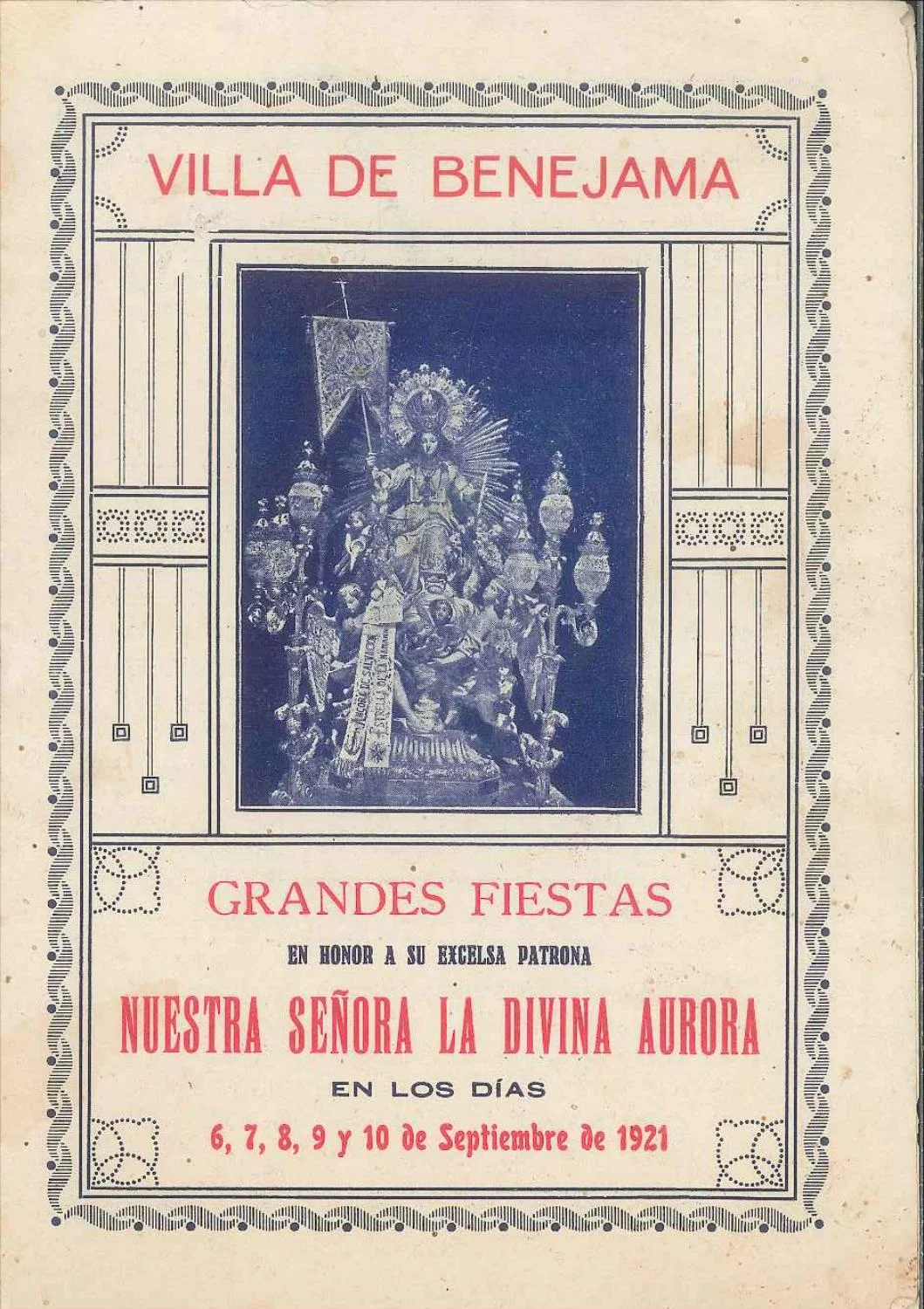 Fiestas de Moros y Cristianos en honor de la Divina Aurora  